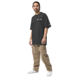 Parental Advisory Oversized faded t-shirt