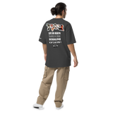 Parental Advisory Oversized faded t-shirt