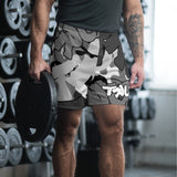 TRU Gray Camo Athletic Shorts