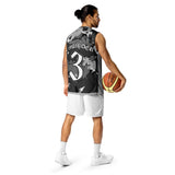 TRU Gray Camo basketball jersey