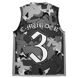 TRU Gray Camo basketball jersey