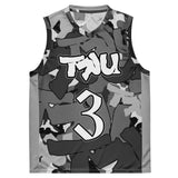 TRU Gray Camo basketball jersey