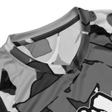 TRU Gray Camo basketball jersey