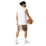 Desert Camo Unisex mesh shorts
