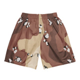 Desert Camo Unisex mesh shorts