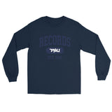 TRU Records Collegiate longsleeve (navy)