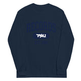 TRU Records Collegiate longsleeve (navy)