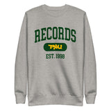 TRU Records Collegiate Sweatshirt (green/gold)