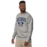 TRU Records Collegiate Sweatshirt (navy/white)