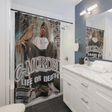 C-Murder "Life or Death" Shower Curtain — Rap Album Cover Bath Decor