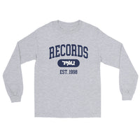TRU Records Collegiate longsleeve (navy)