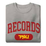 TRU Records Collegiate Sweatshirt (red/gold)