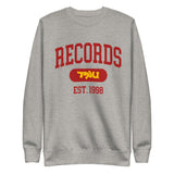 TRU Records Collegiate Sweatshirt (red/gold)