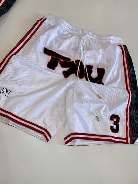 TRU Basketball Shorts (white) PRE-ORDER